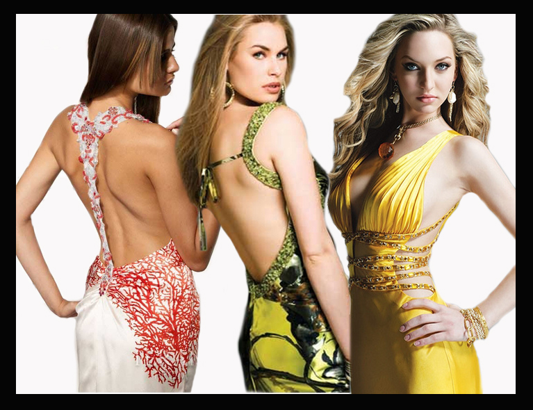 bright colored prom dresses	